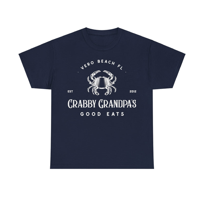 Load image into Gallery viewer, Crabby Grandpas Vero Beach Florida Restaurant T-shirt