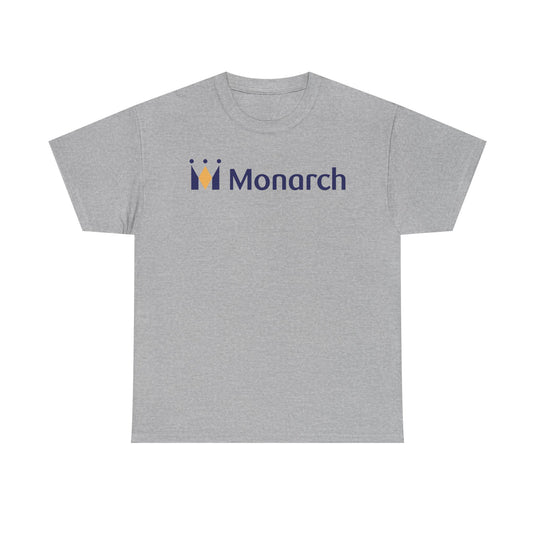 Monarch Airlines UK Travel Retro Logo Aviation Collector Gift T-shirt