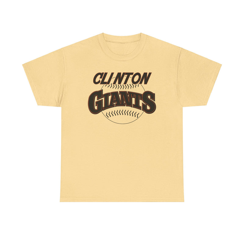 Load image into Gallery viewer, Clinton Giants Midwest League Baseball '80-93 New Jersey T-shirt