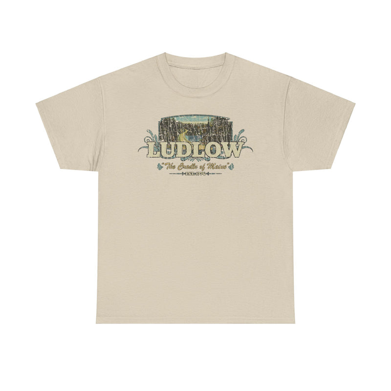 Load image into Gallery viewer, Ludlow The Cradle of Maine 1774 Macroverse T-shirt