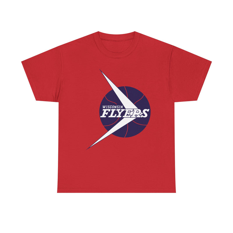 Load image into Gallery viewer, Wisconsin Flyers CBA Basketball 1982-1987 T-shirt