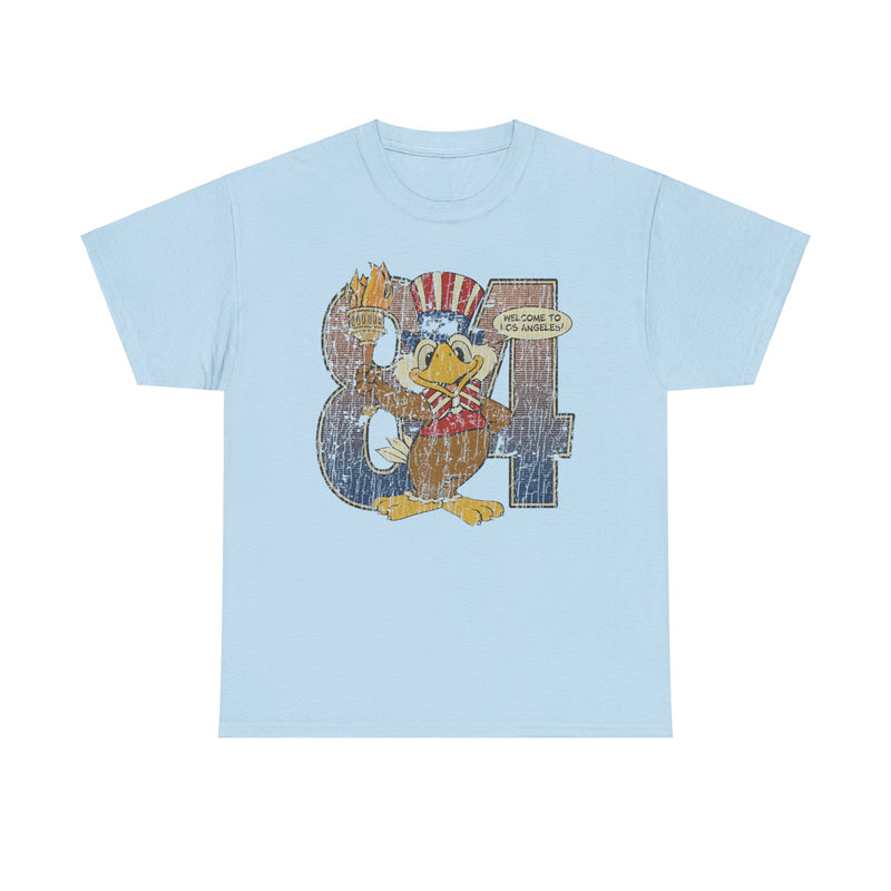 Load image into Gallery viewer, Sam The Eagle 1984 Summer Olympics Mascot California T-shirt