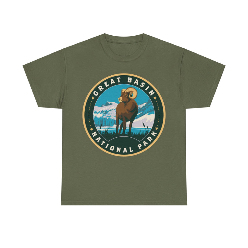 Load image into Gallery viewer, Great Basin National Park Nevada Round Logo T-shirt