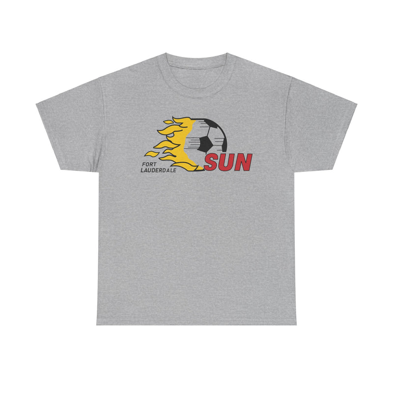 Load image into Gallery viewer, Fort Lauderdale Sun United Soccer League 1984 Logo T-shirt