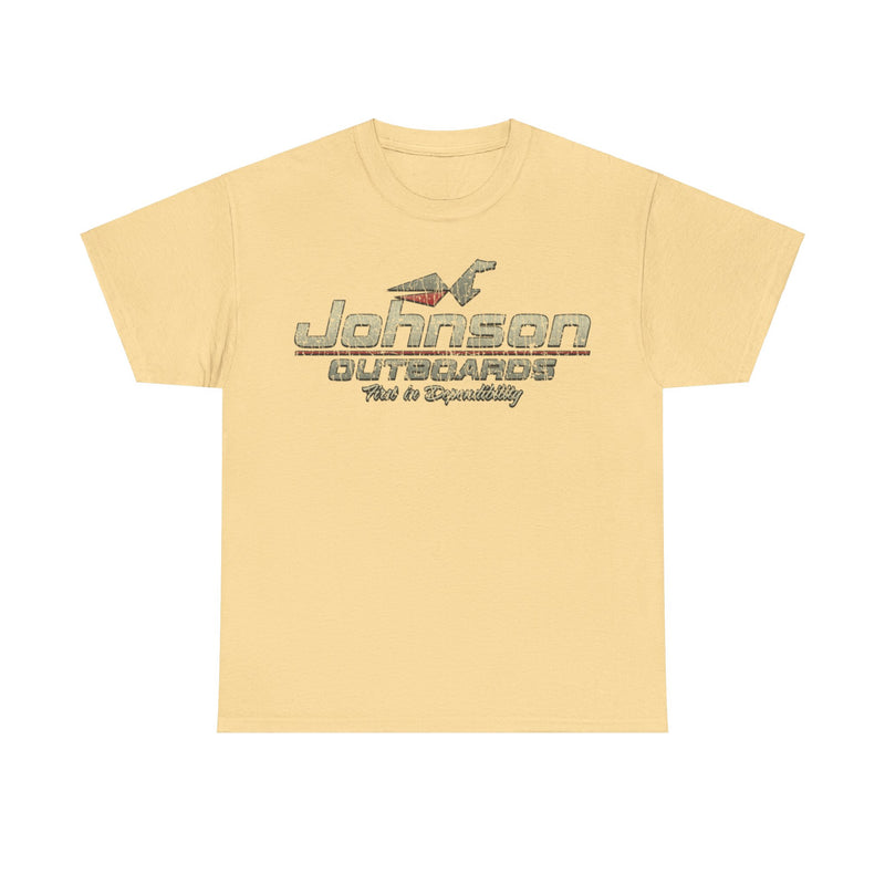 Load image into Gallery viewer, Johnson Outboards 1903 Distressed Print T-shirt