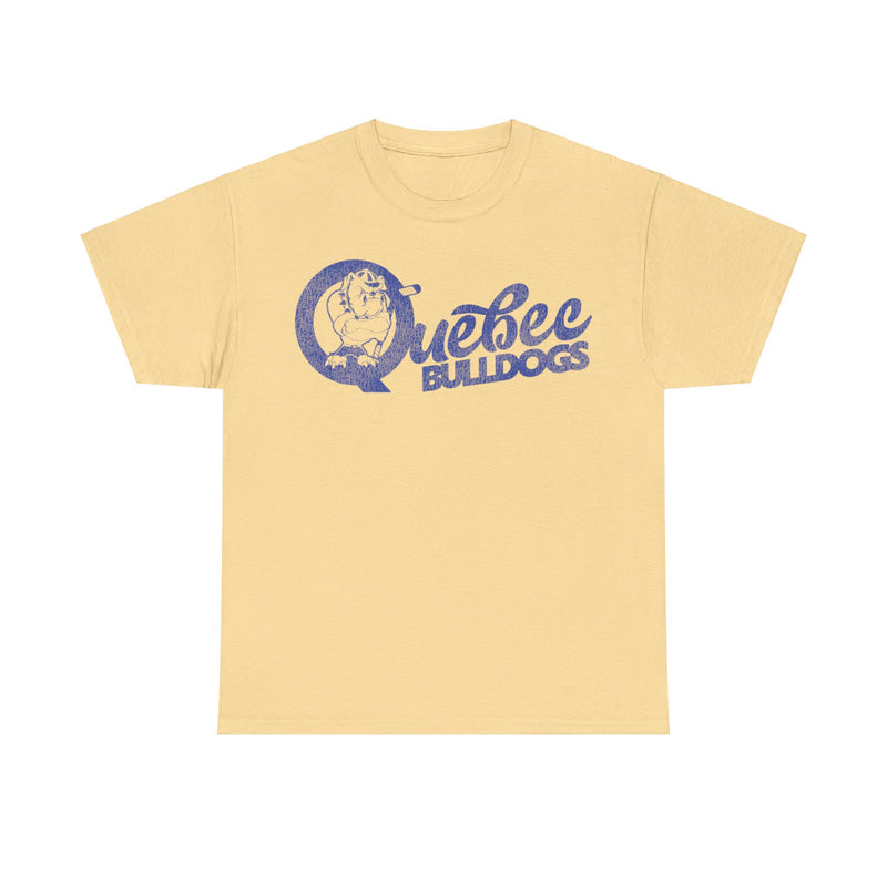 Load image into Gallery viewer, Quebec Bulldogs Logo Hockey Team T-shirt
