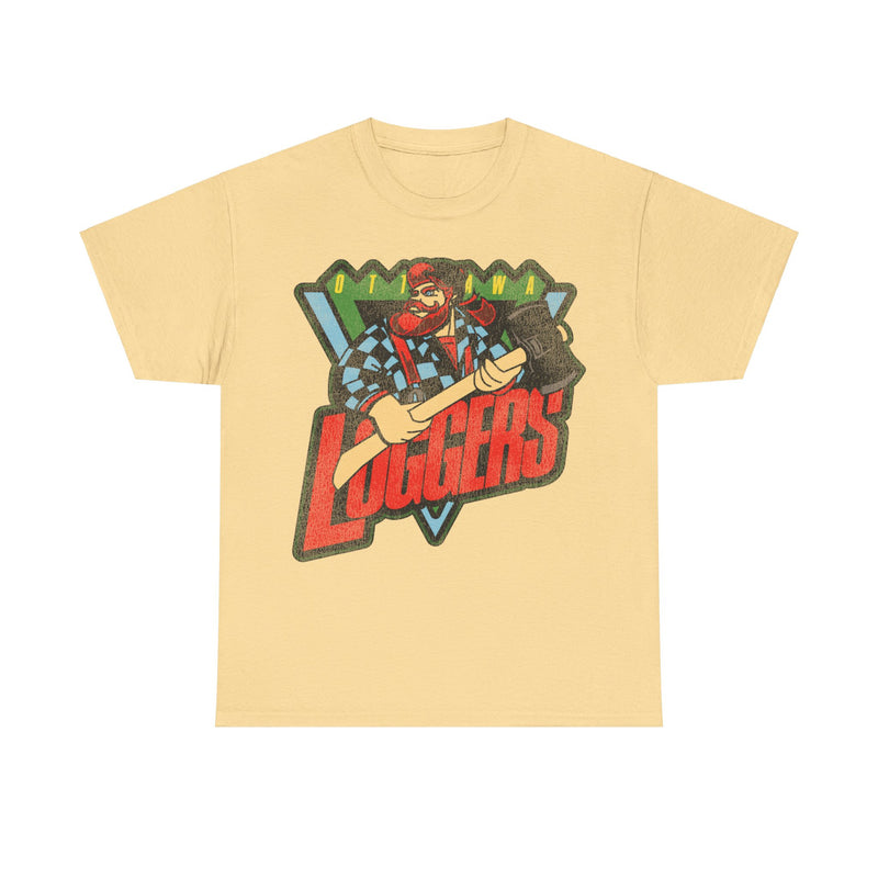 Load image into Gallery viewer, Ottawa Loggers Canada Roller Hockey Team T-shirt