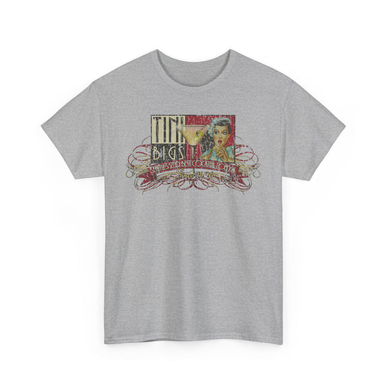 Load image into Gallery viewer, Tini Bigs Lounge 1996 Seattle Washington Cocktail Lounge Bar T-shirt