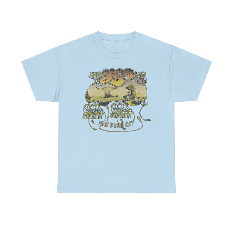 Load image into Gallery viewer, Yes World Tour 1977 London England Rock Band T-shirt