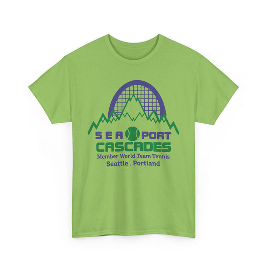 Sea-Port Cascades Washington Oregon World Team Tennis 1977 T-shirt