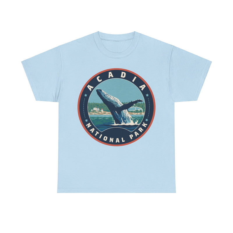 Load image into Gallery viewer, Acadia National Park Maine Round Logo T-shirt
