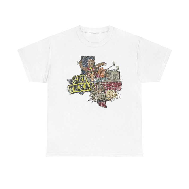 Load image into Gallery viewer, Ski Texas Cowboy Riding Armadillo T-shirt