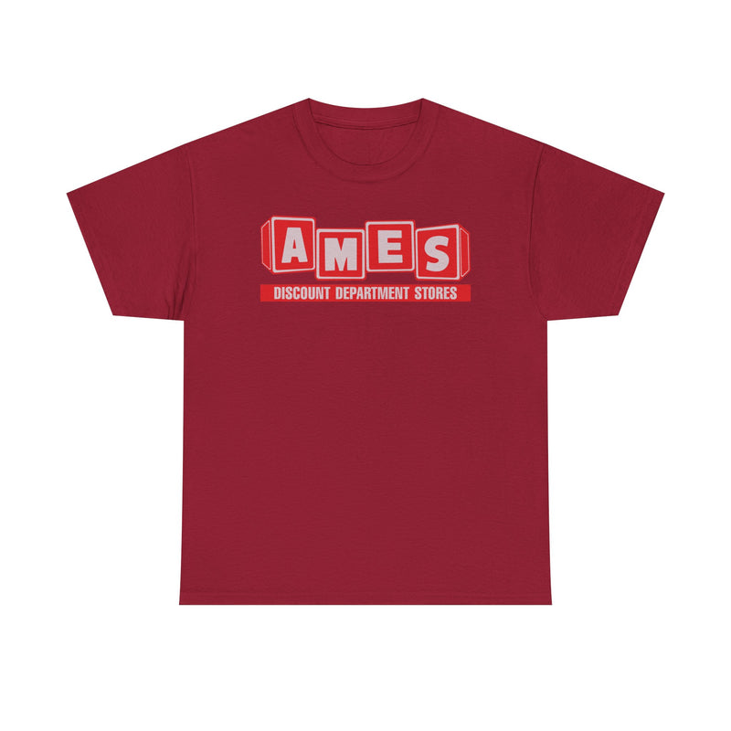 Load image into Gallery viewer, AMES Discount Department Stores Vintage Retail Logo T-Shirt