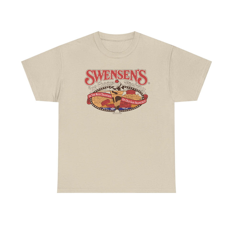 Load image into Gallery viewer, Swensen's Ice Cream T-Shirt - Ice Cream Industry Defunct Logo Tee