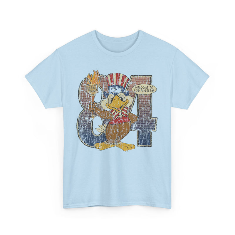 Load image into Gallery viewer, Sam The Eagle 1984 Summer Olympics Mascot California T-shirt