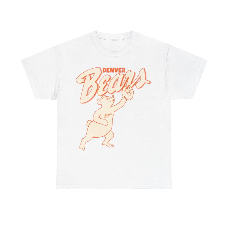 Load image into Gallery viewer, Denver Bears Orange Logo Baseball Uniform Nostalgic Retro Baseball Team T-shirt