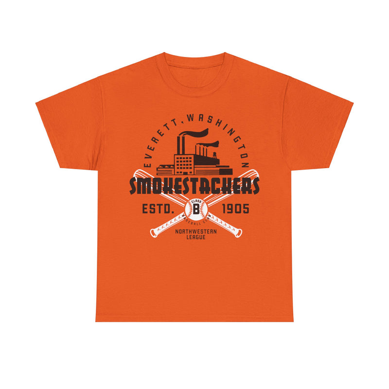Load image into Gallery viewer, Everett Smokestackers Est 1905 Washington Baseball T-shirt