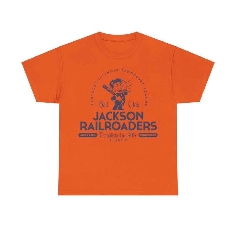 Load image into Gallery viewer, Jackson Railroaders Est 1903 Tennessee Baseball T-shirt