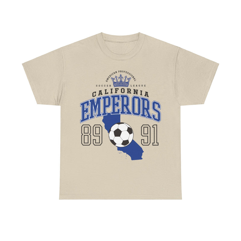 Load image into Gallery viewer, California Emperors Est 1989 Soccer Team T-shirt
