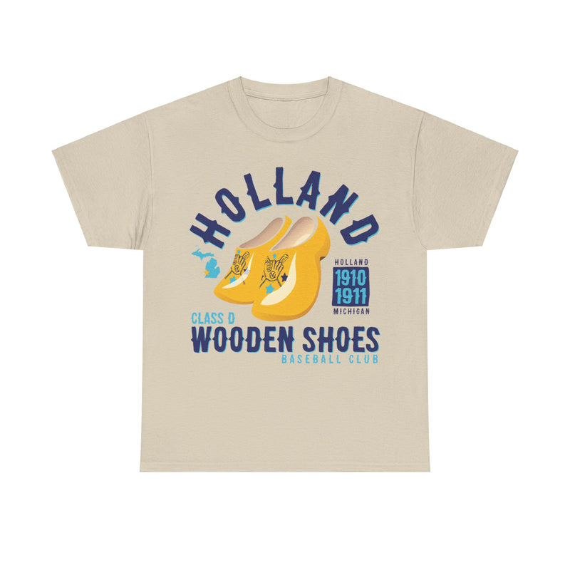 Load image into Gallery viewer, Holland Wooden Shoes Michigan Baseball T-shirt
