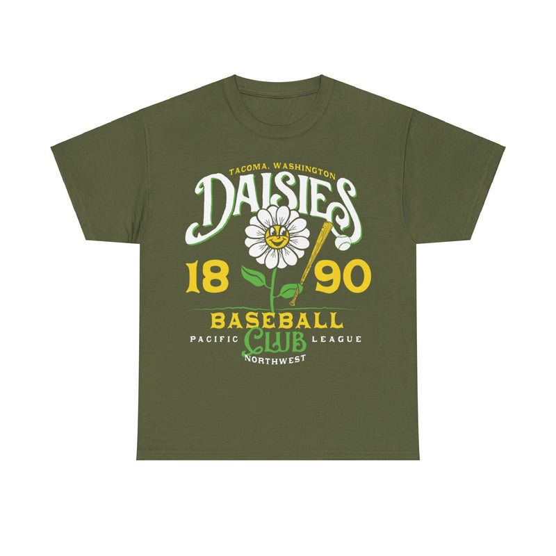 Load image into Gallery viewer, Tacoma Daisies Est 1890 Washington Baseball T-shirt