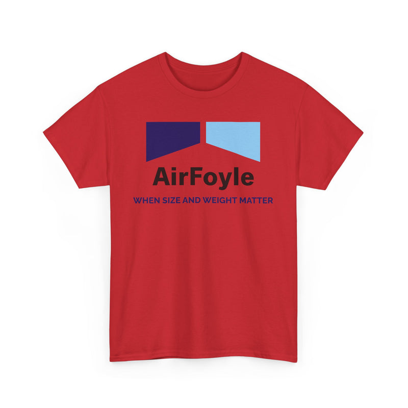 Load image into Gallery viewer, Air Foyle When Size and Weight Matter Vintage Airline Logo Aviation T-shirt
