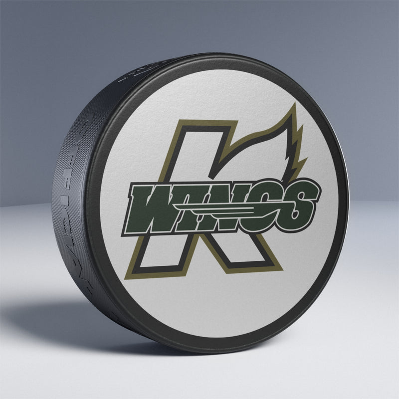 Load image into Gallery viewer, Michigan K-Wings International League 1995-2000 Hockey Puck