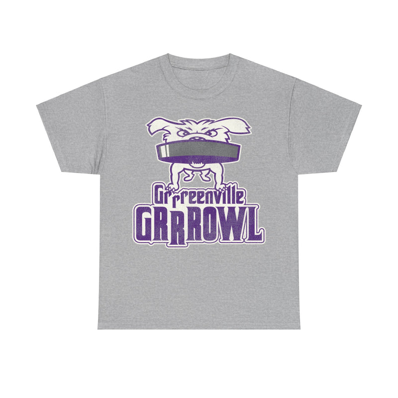 Load image into Gallery viewer, Greenville Grrrowl Hockey Team Nostalgic Logo T-shirt
