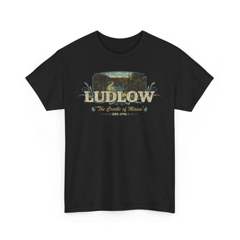 Load image into Gallery viewer, Ludlow The Cradle of Maine 1774 Macroverse T-shirt