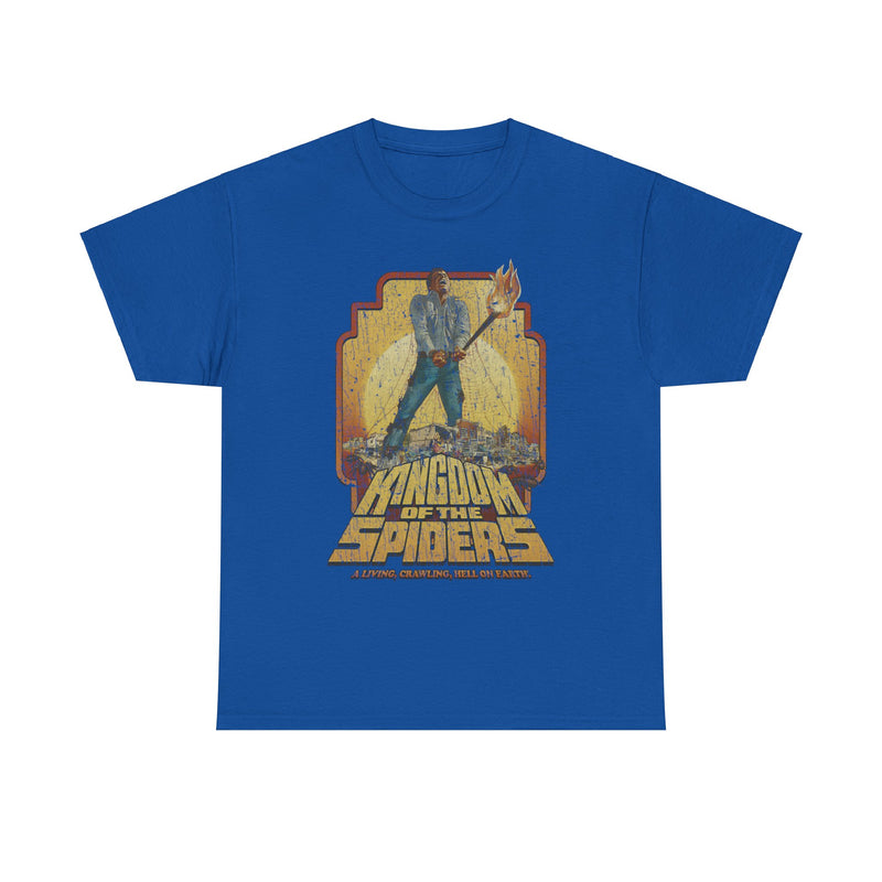 Load image into Gallery viewer, Kingdom of the Spiders 1977 William Shatner Movie T-shirt