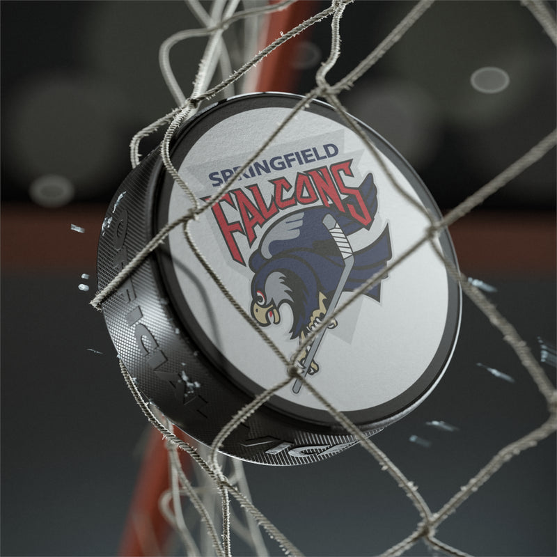 Load image into Gallery viewer, Springfield Falcons Massachusetts 1994-2016 Hockey Puck