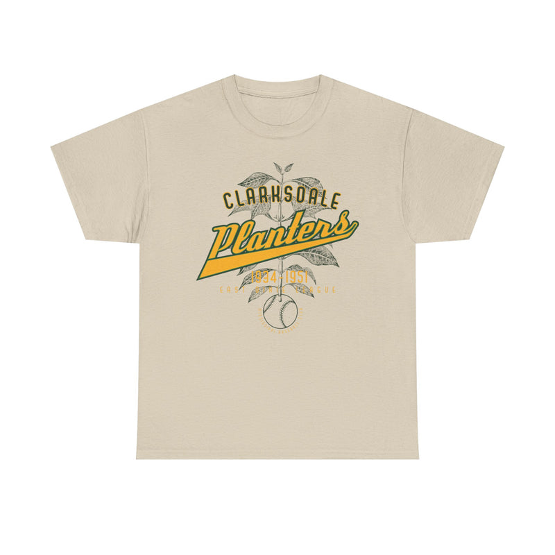 Load image into Gallery viewer, Clarksdale Planters Est 1934 Mississippi Baseball T-shirt