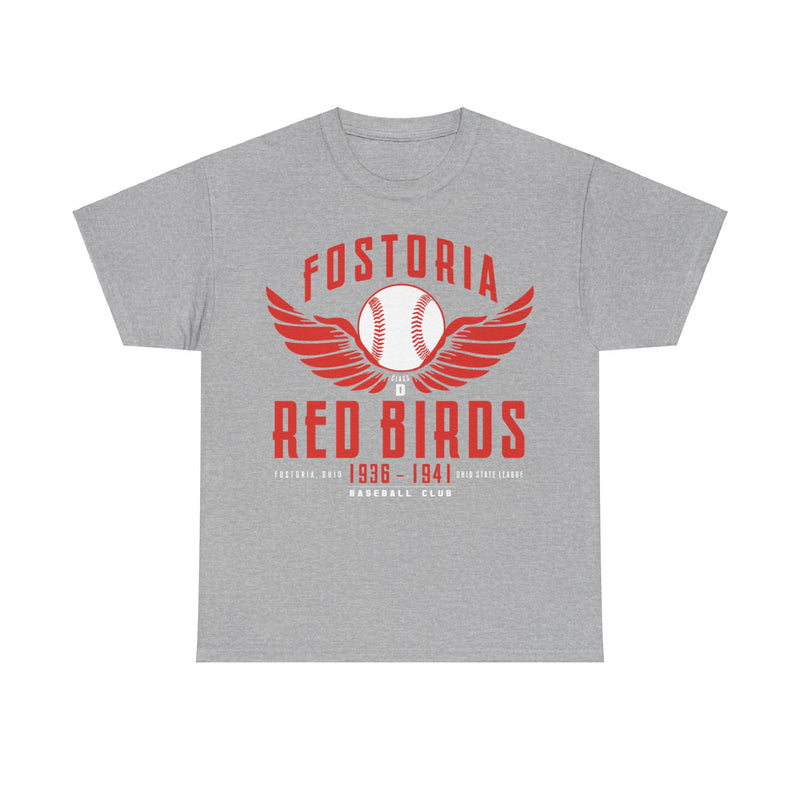 Load image into Gallery viewer, Fostoria Red Birds Est 1936 Ohio Baseball T-shirt