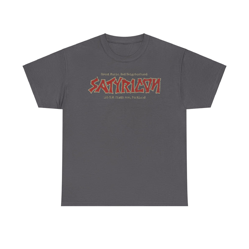 Load image into Gallery viewer, Satyricon Portland Oregon 1983 Nightclub Punk Rock Dance T-shirt