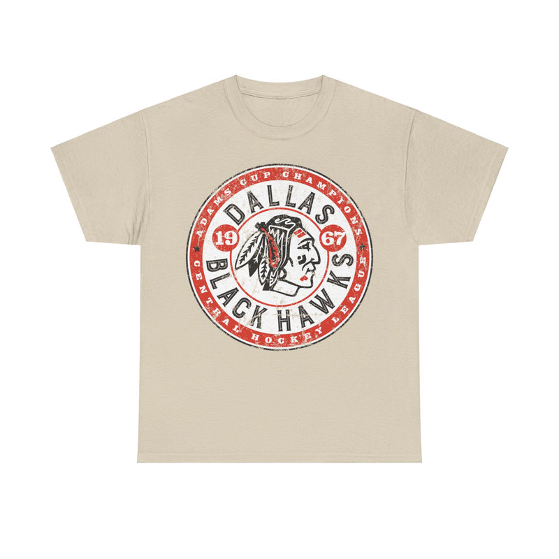 Load image into Gallery viewer, Dallas Black Hawks 1967 Hockey Team Nostalgic Retro T-shirt