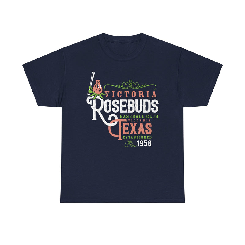 Load image into Gallery viewer, Victoria Rosebuds Texas Baseball Team T-shirt