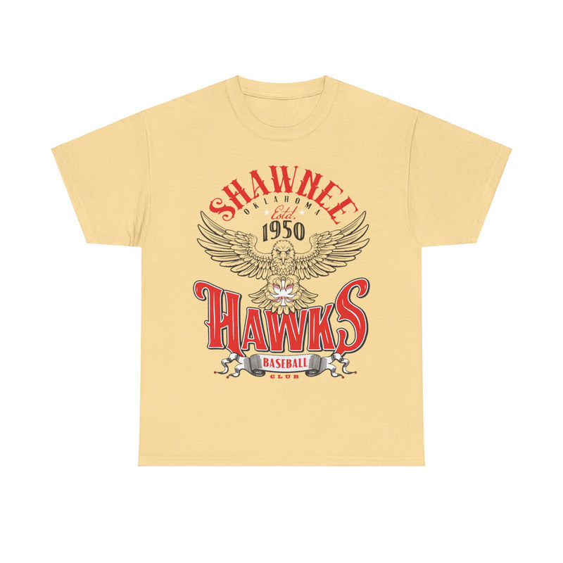 Load image into Gallery viewer, Shawnee Hawks Est 1950 Oklahoma Baseball T-shirt