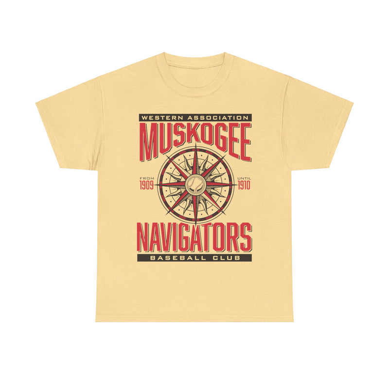 Load image into Gallery viewer, Muskogee Navigators Est 1909 Oklahoma Baseball T-shirt