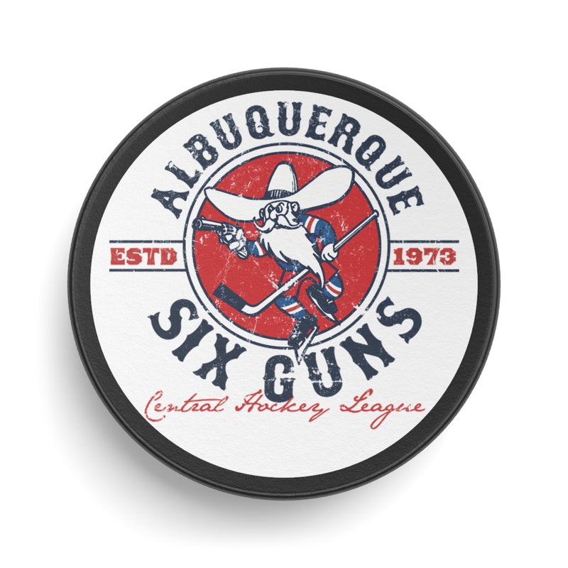 Load image into Gallery viewer, Albuquerque Six Guns New Mexico Hockey Puck
