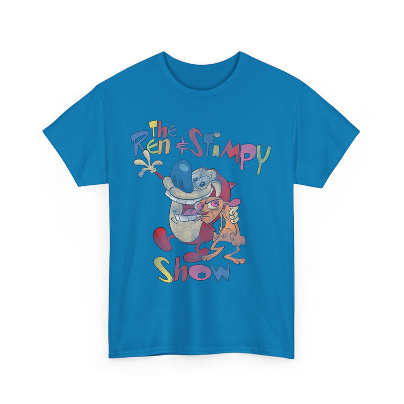 Load image into Gallery viewer, Ren Stimpy Logo Animated TV Show T-shirt