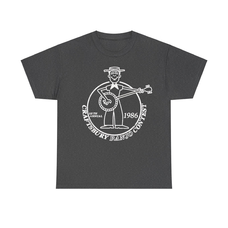 Load image into Gallery viewer, Craftsbury Banjo Contest 1986 Vermont T-shirt