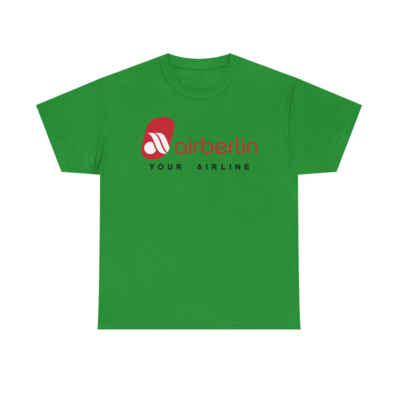 Load image into Gallery viewer, Air Berlin Your Airline Vintage Logo German Aviation Memorabilia T-shirt