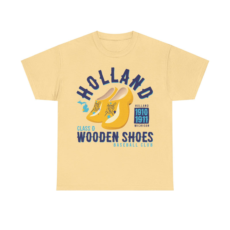 Load image into Gallery viewer, Holland Wooden Shoes Michigan Baseball T-shirt