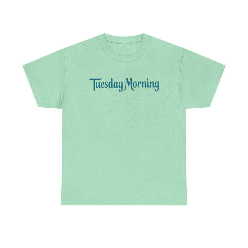 Load image into Gallery viewer, Tuesday Morning T-Shirt - Discount Retail Industry Bankrupt Logo Tee