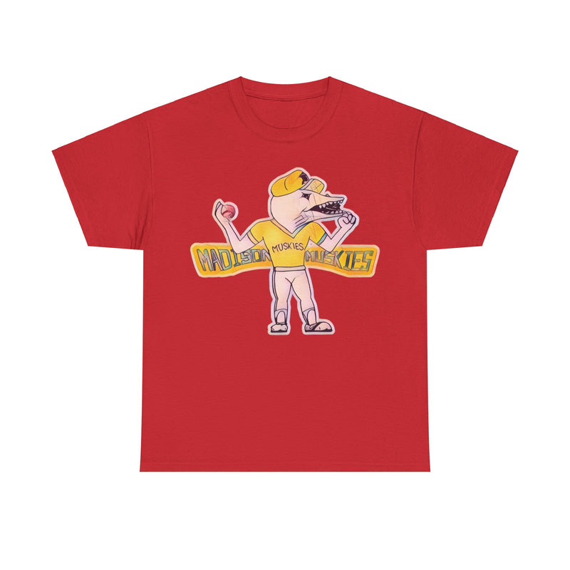 Load image into Gallery viewer, Madison Muskies Wisconsin Baseball Team T-shirt