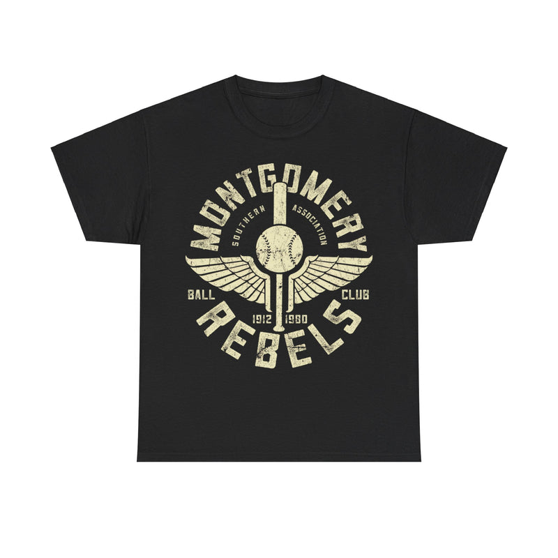 Load image into Gallery viewer, Montgomery Rebels Alabama Baseball Team T-shirt