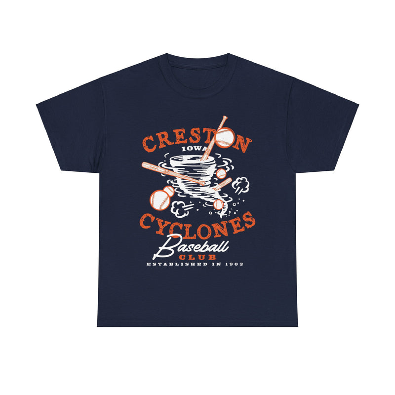 Load image into Gallery viewer, Creston Cyclones Est 1903 Iowa Baseball T-shirt