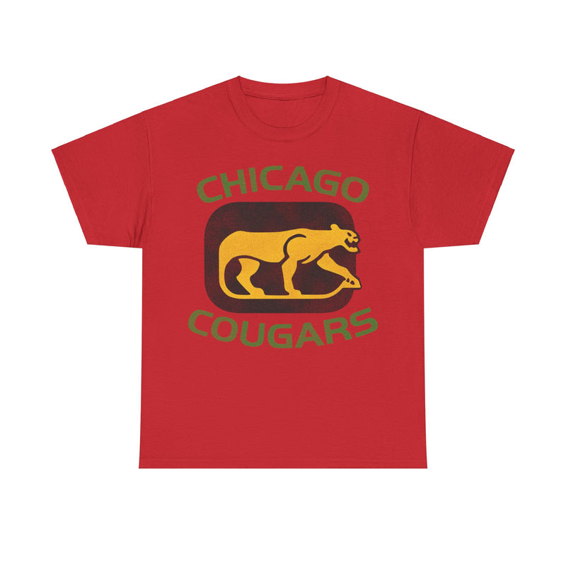 Load image into Gallery viewer, Chicago Cougars Illinois Ice Hockey T-shirt