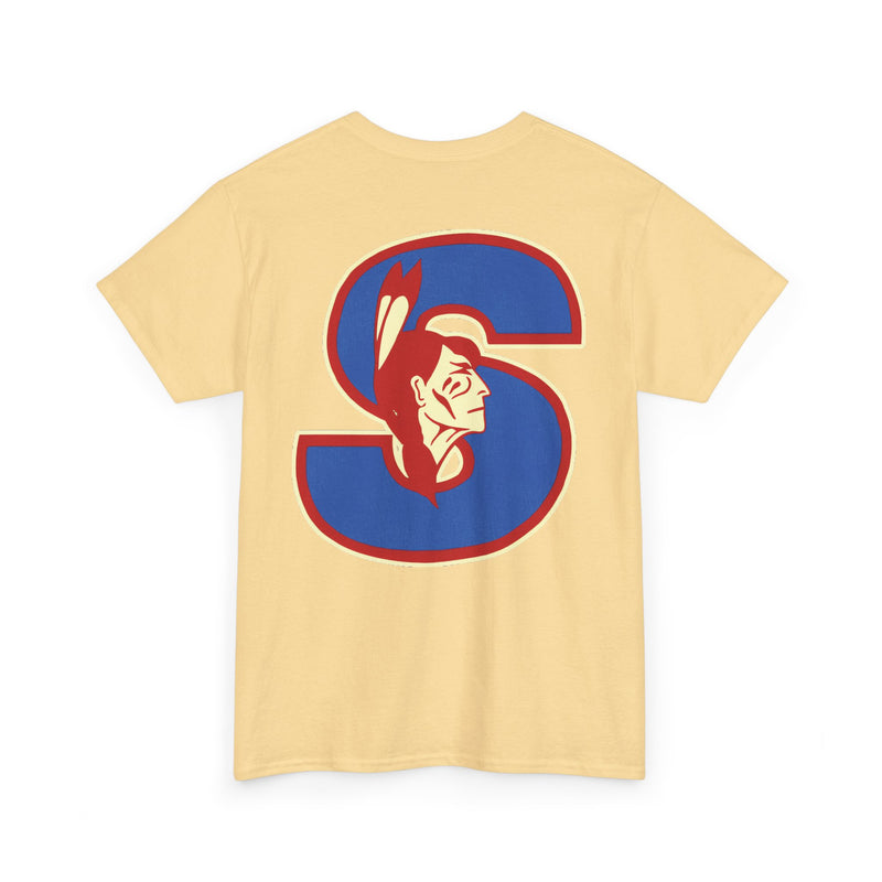 Load image into Gallery viewer, Springfield Indians Hockey Team Nostalgic 2 sided T-shirt