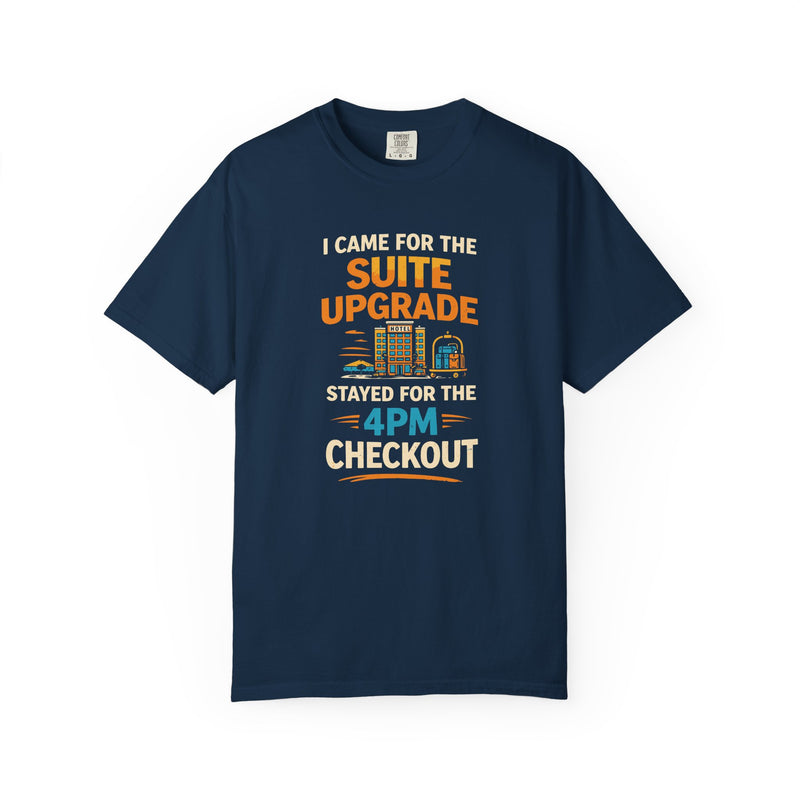 Load image into Gallery viewer, Suite Upgrade Late Checkout Credit Card Points Miles T-shirt